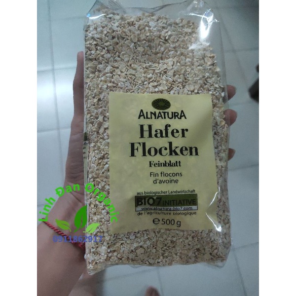 [MỚI] Yến Mạch Đức cán vỡ Hafer Flocken 500g Date 2023