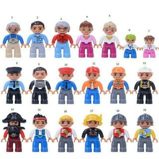 Lego nhân vật nhóm 1 tương thích duplo