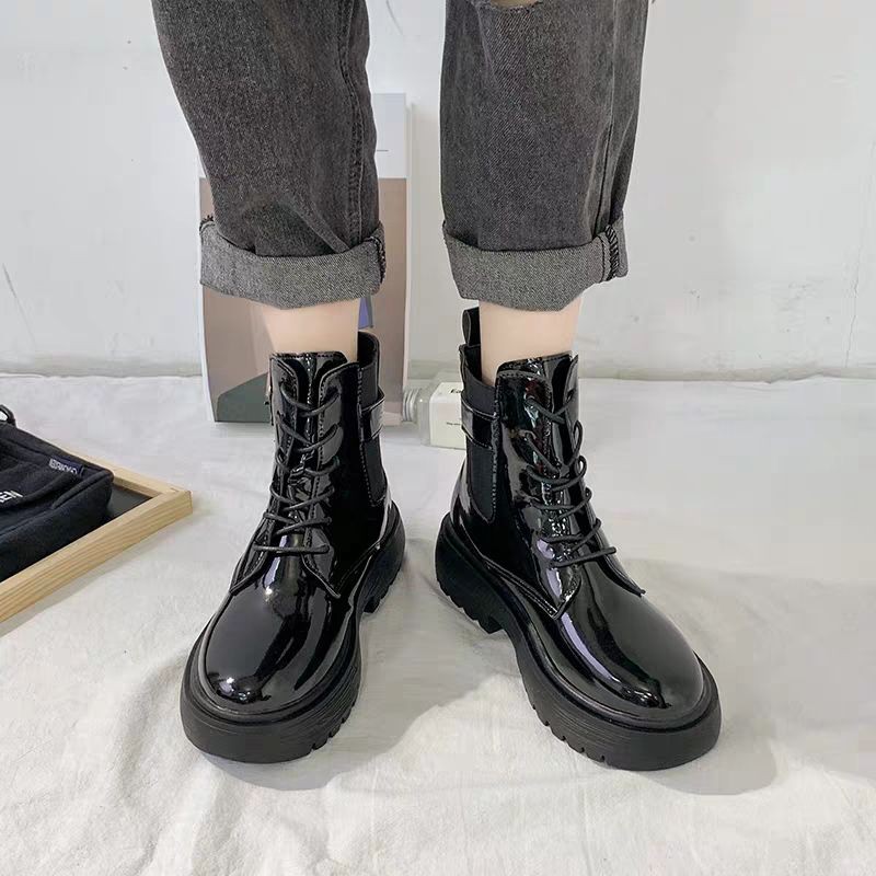 Order  boots cao cổ oxford phiên bản mới mùa thu đông năm nay, hàng quảng châu loại đẹp