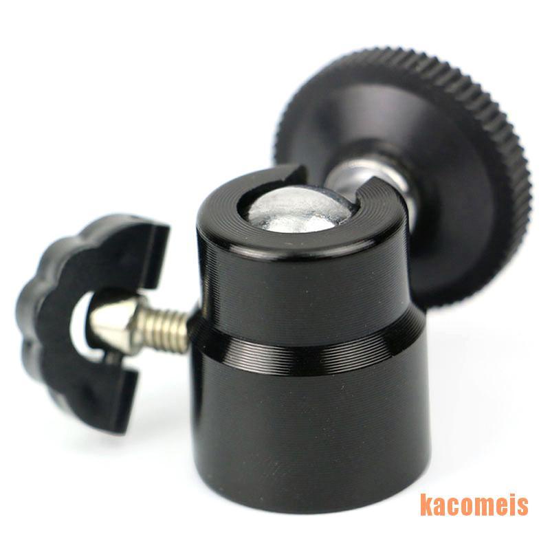 [KACOSM] Mini 1/4" 360 Swivel Ball Head Screw Tripod DSLR Ballhead Stand For Camera EGRH