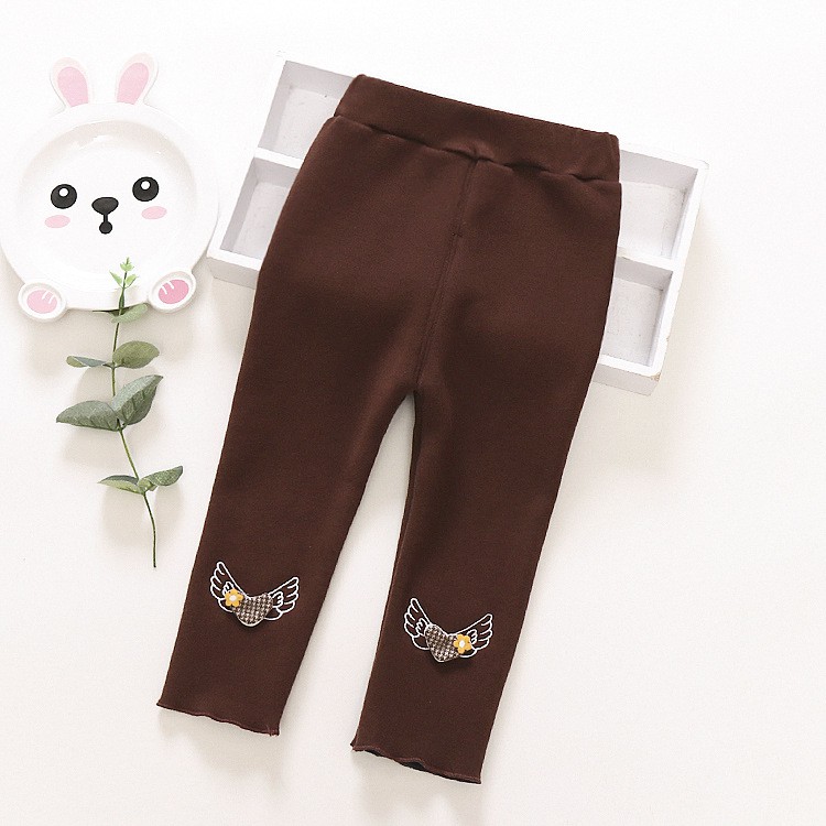 Quần legging lót lông cánh tiên bé gái size 8-15kg QD
