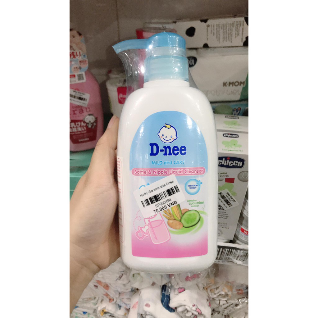 Rửa bình Dnee dạng chai