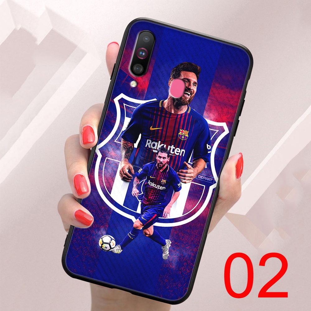 Ốp điện thoại dẻo in hình Lionel Messi cho Samsung Galaxy S20 Plus A01 A11 A21 A41 A51 A71 A81 Ultra