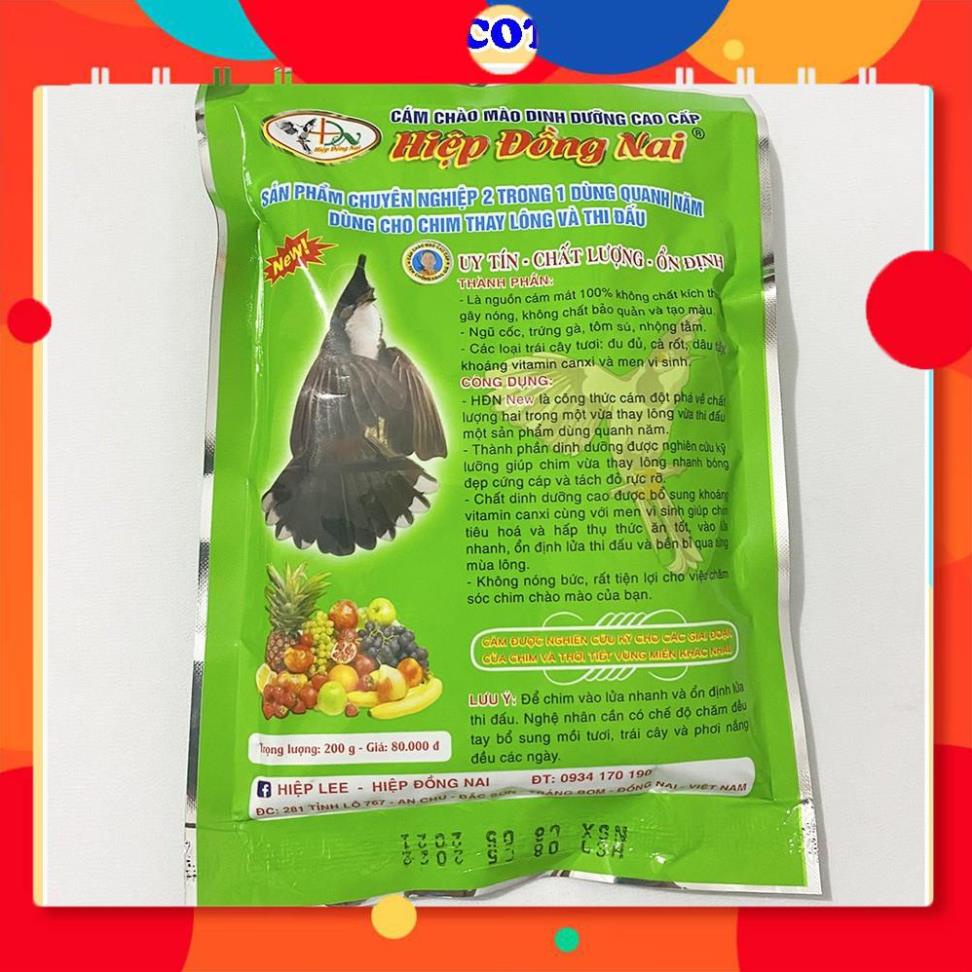 Hàng cao cấp Cám chim hiệp đồng nai 200gr - thức ăn cao cấp cho chim chào mào