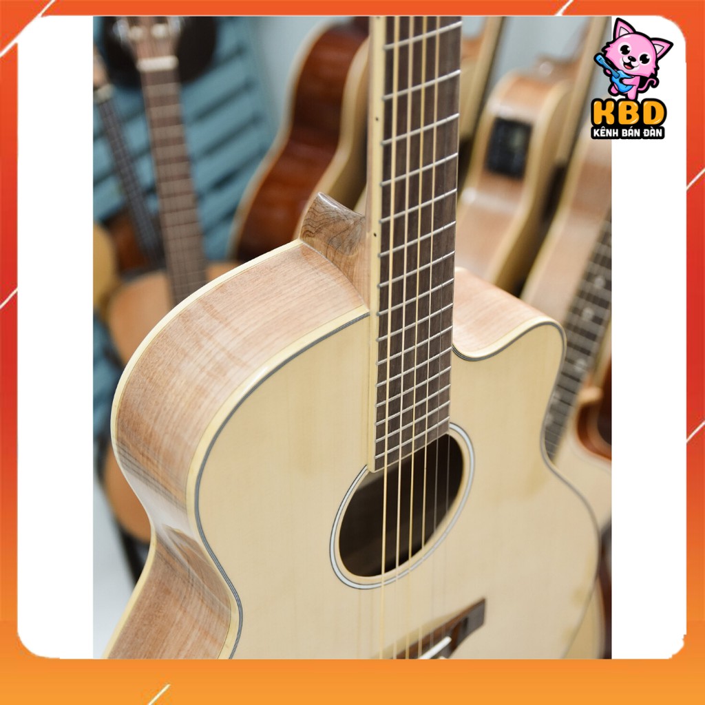 Đàn Guitar Acoustic KBD Gỗ Còng Cườm cao cấp