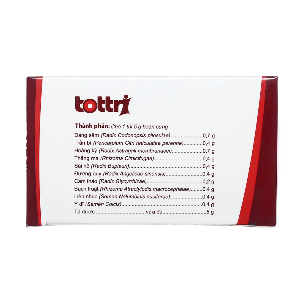 TOTTRI - DÙNG CHO TRĨ NỘI, TRĨ NGOẠI