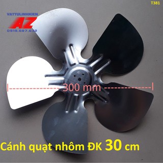 Cánh quạt nhôm 5 cánh đường kính 300 mm