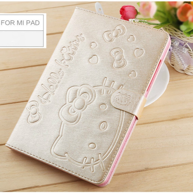 Bao da máy tính bảng hình Hello Kitty nam châm cho mini 1 2 3 4 5 air 1 2 air 3 10.5 7th 8th 10.2 pro 9.7 10.5 ipad 9.7 2017 | BigBuy360 - bigbuy360.vn