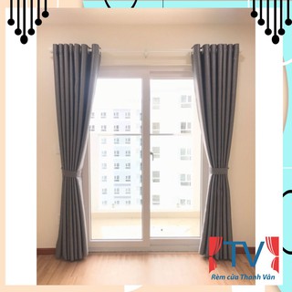 Rèm cửa cao cấp giá rẻ, mẫu xám