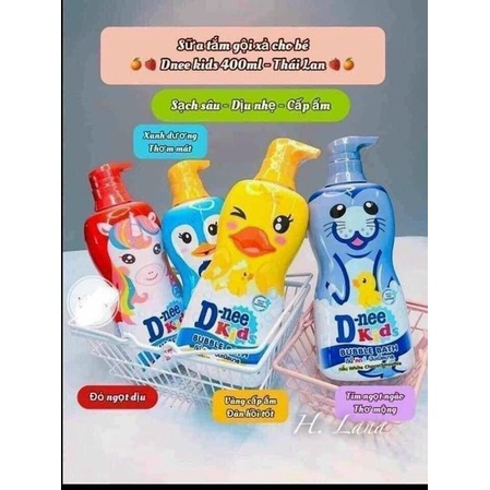 Sữa tắm Dnee cho bé 400ml siêu thơm