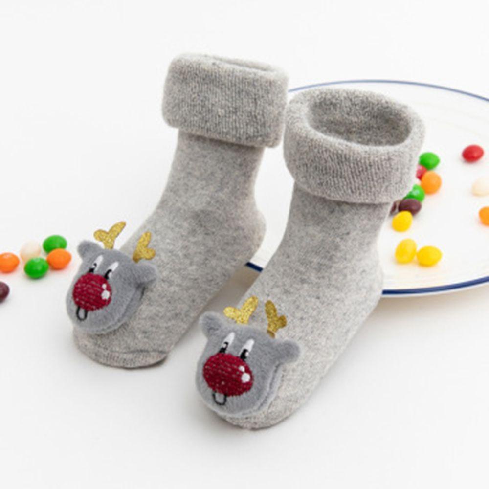 Tất Cotton Dày Dặn Hoạ Tiết Giáng Sinh Cho Trẻ Sơ Sinh
