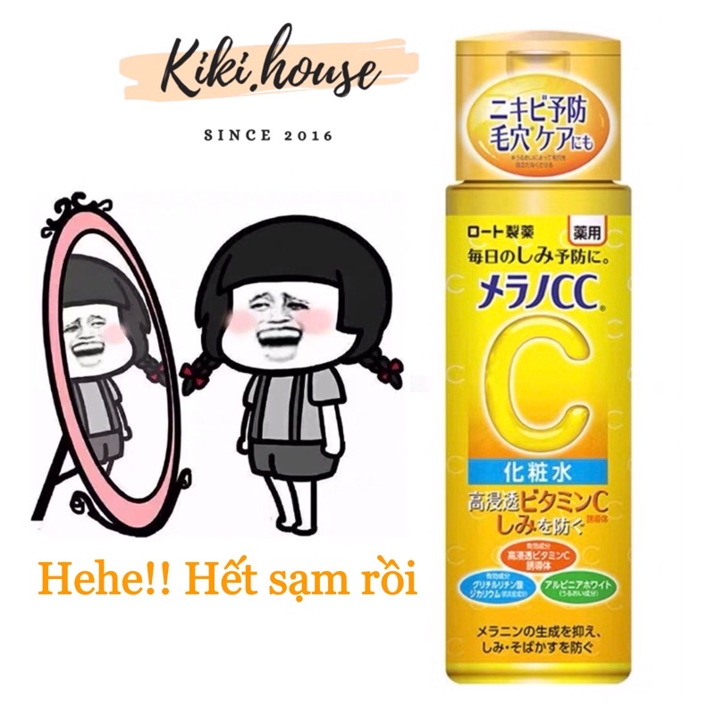 NƯỚC HOA HỒNG LOTION VITAMIN C CC MELANO