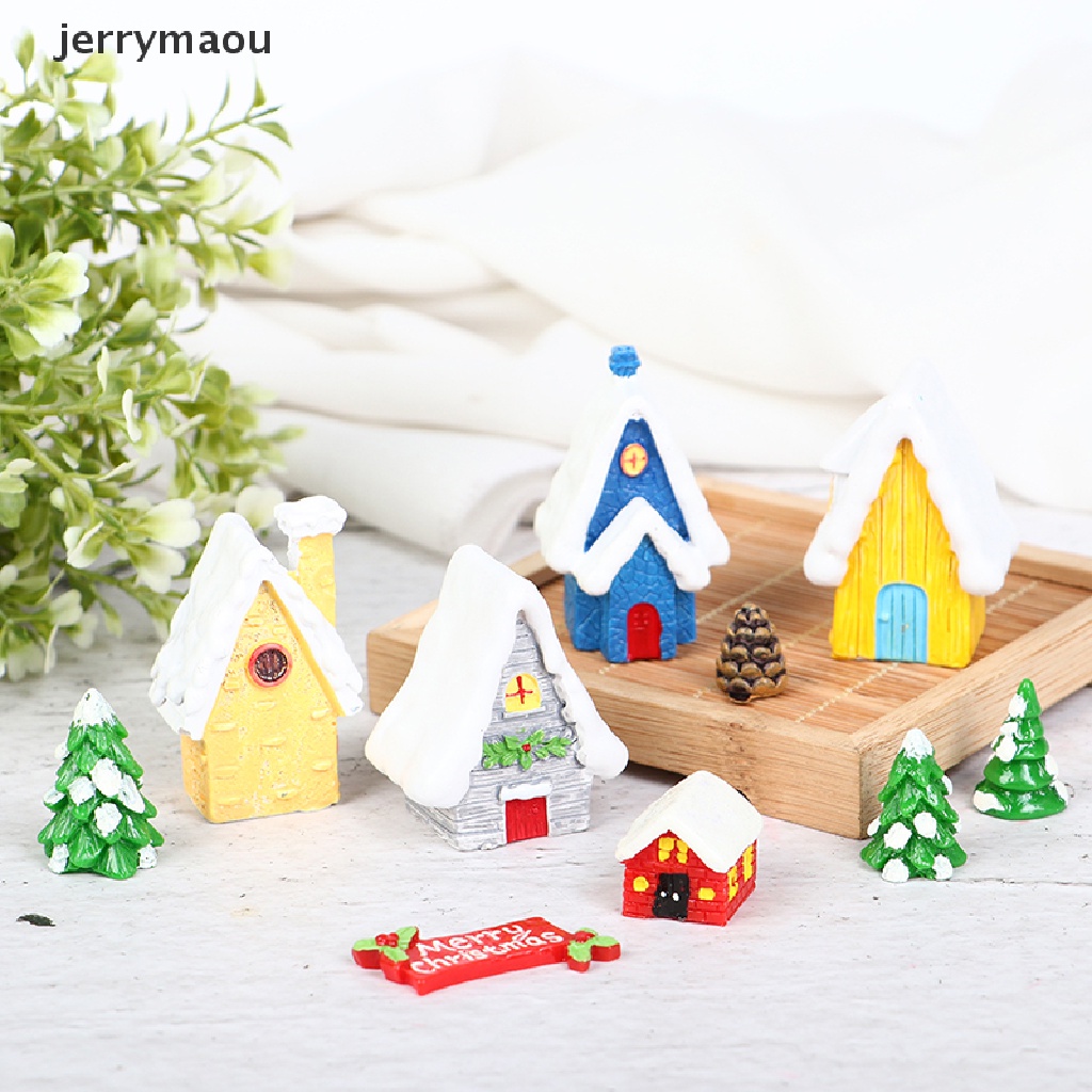 Mô Hình Ông Già Noel / Thiên Thần Bằng Gỗ Mini Phong Cách Vintage Dành Cho Nhà Búp Bê