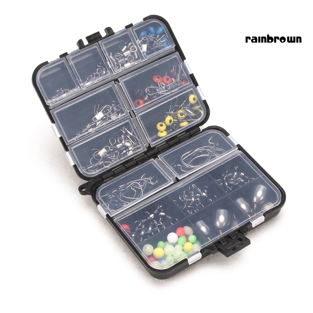 ❖Phụ Kiện Chuyên Dụng Dành Cho YJ YJ YJ❖Hộp 160 Phụ Kiện Câu Cá Chuyên Dụng