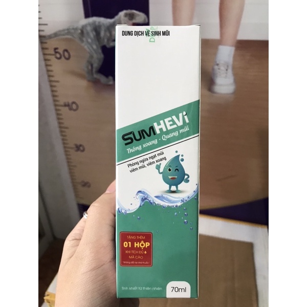 XỊT MŨI NƯỚC BIỂN SÂU SUMHEVI ( chai 70ml) - MUA 6 TẶNG 1