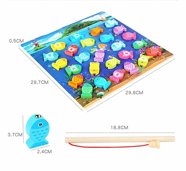 ĐỒ CHƠI CÂU CÁ BẰNG GỖ