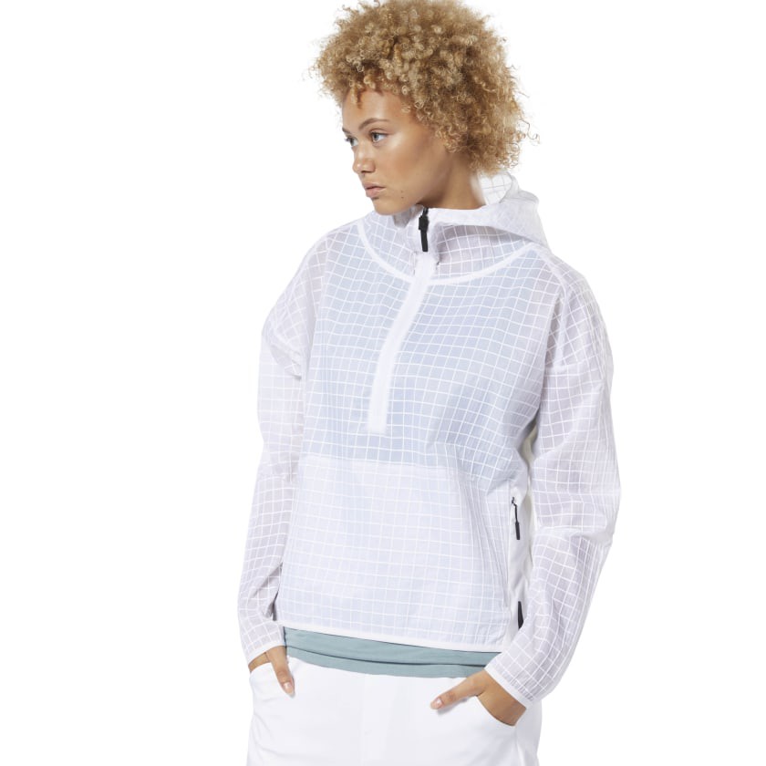 Áo Khoác Thể Thao Nữ Reebok Tập Luyện Ts Hybrid Woven Jacket DP5652