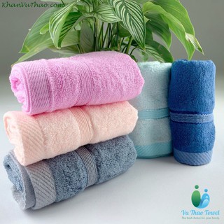 Khăn mặt sợi tre Canifa xuất dư mềm mại