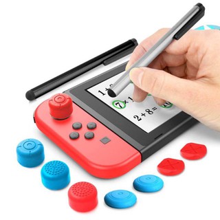 Stylus pen kit : 2 bút cảm ưng 8 núm bọc Nintendo Switch Joycon / SteamDeck /GPD Win4 núm chụp cần analog joycon analog