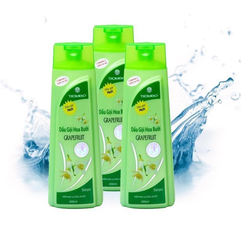 Dầu gội bưởi kết hợp dầu xả 2in1 Thorakao 400ml | BigBuy360 - bigbuy360.vn