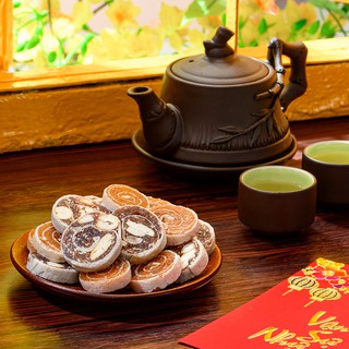 Bánh Chuối Phồng Hạt Điều - Nhân Chuối Xiêm Chín Tự Nhiên, Không Chất Bảo Quản - Nức Tiếng Đồng Tháp [150g - 500g]