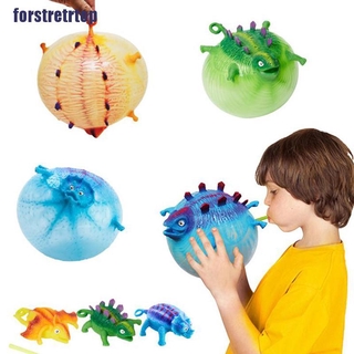 【FSTTTOP】1Pc Dinosaur Antistress Inflatable Animal Toys Squeeze Soft Balloon P