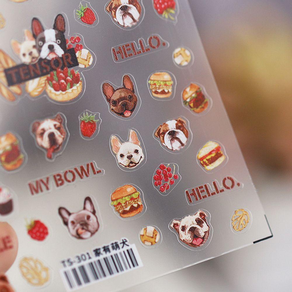 Miếng Dán Trang Trí Móng Tay 5D DIY Xinh Xắn