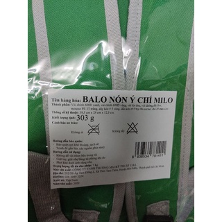 Balo đi học ( quà tặng Milo)