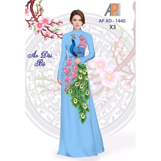 vải áo dài con công