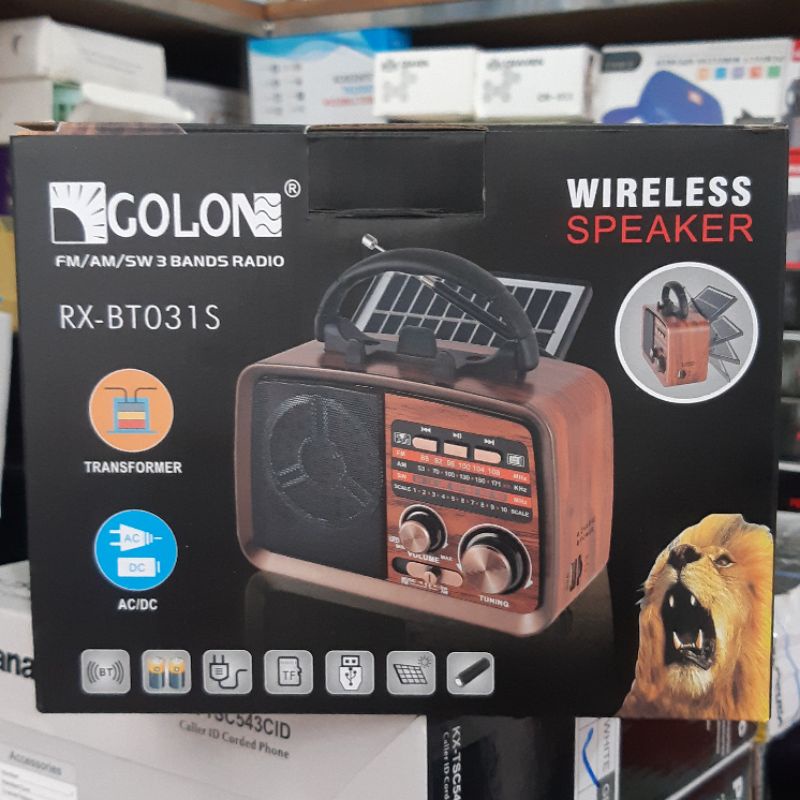 [Mã ELHACE giảm 4% đơn 300K] Radio GOLON RX-BT031 Có Bluetooth