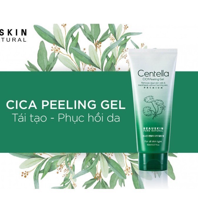 Tẩy da chết tái tạo phục hồi da Beauskin Centella Cica 150ML