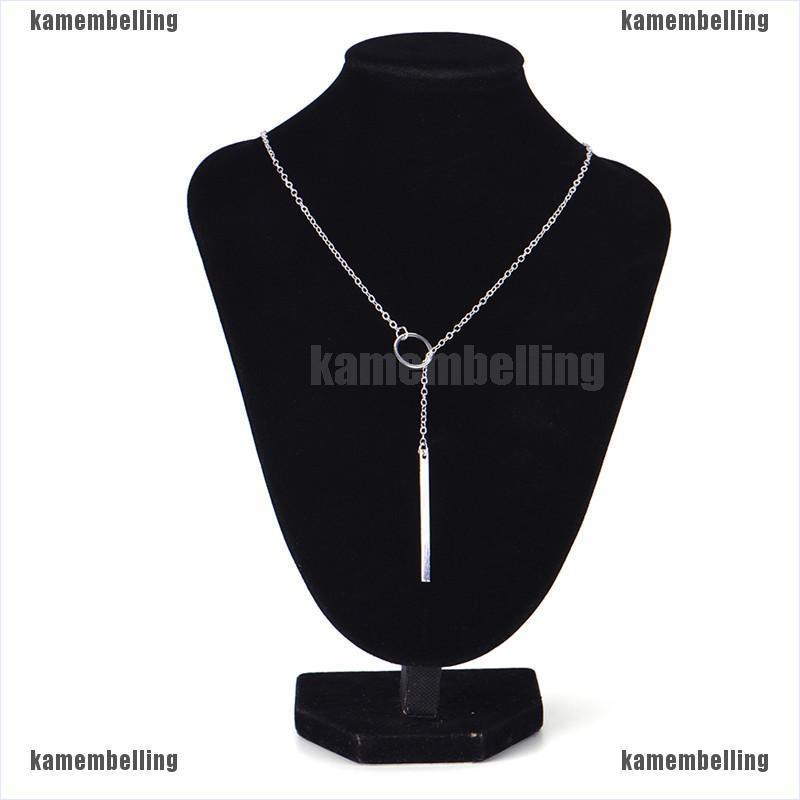 [KAM] Vòng Cổ Mặt Thanh Vàng Đơn Giản Cá Tính Cho Nữ