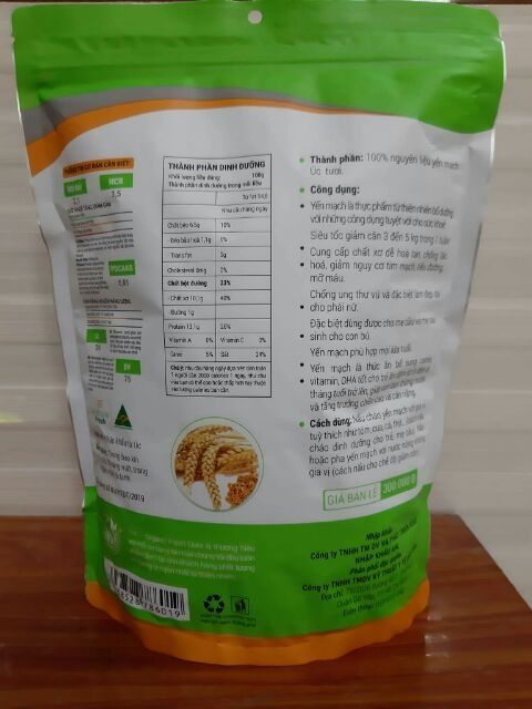 YẾN MẠCH ÚC TƯƠI | BigBuy360 - bigbuy360.vn