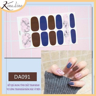 Nhãn dán móng set 14 miếng mới nhất 2020 - KinaKino
