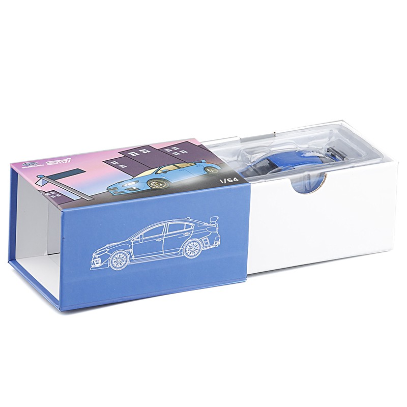 Jkm 1 / 64 SUBARU SUBARU WRX STI Hợp Kim Xe Ô Tô Mô Hình Hai Cửa Xe Thể Thao Bộ Sưu Tập Kim Loại Hấp Thụ Sốc Mô Phỏng Xe Ô Tô Người Lớn Quà Tặng Sưu Tập Đồ Nội Thất Gia Đình
