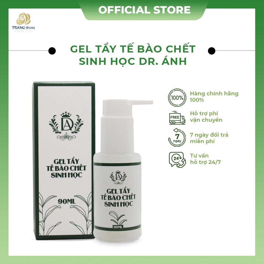 Gel tẩy tế bào chết sinh học Dr. Ánh [Hàng chính hãng] cho da dầu mụn tại nhà Chang Store Online