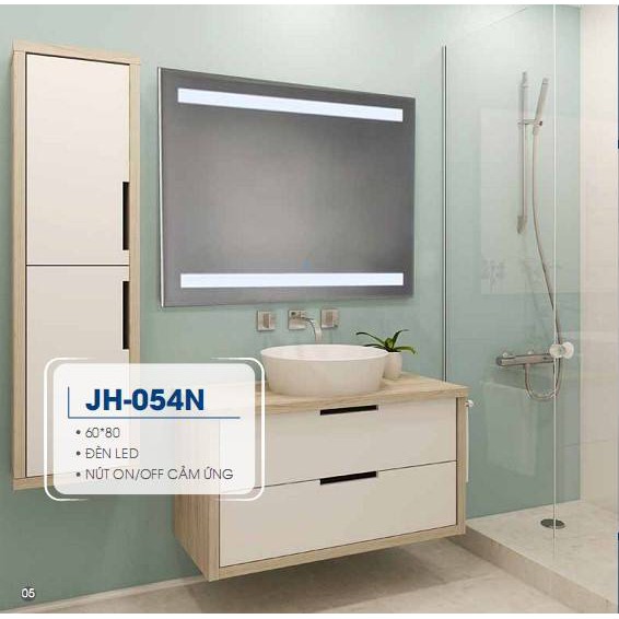 Gương Phòng Tắm Đèn Led cảm ứng