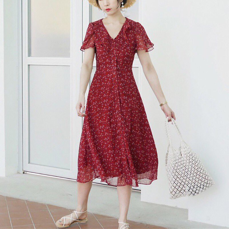 Túi lưới cá đeo vai đi biển - Macrame dây ngắn - size M