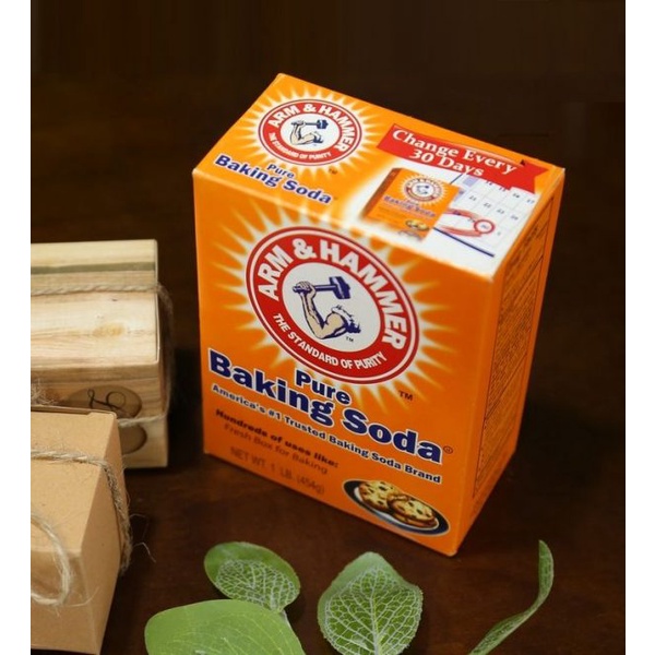 (BÁN LẤY TƯƠNG TÁC) Baking Soda hộp 454g - Soda búa dùng làm bánh và tẩy rửa