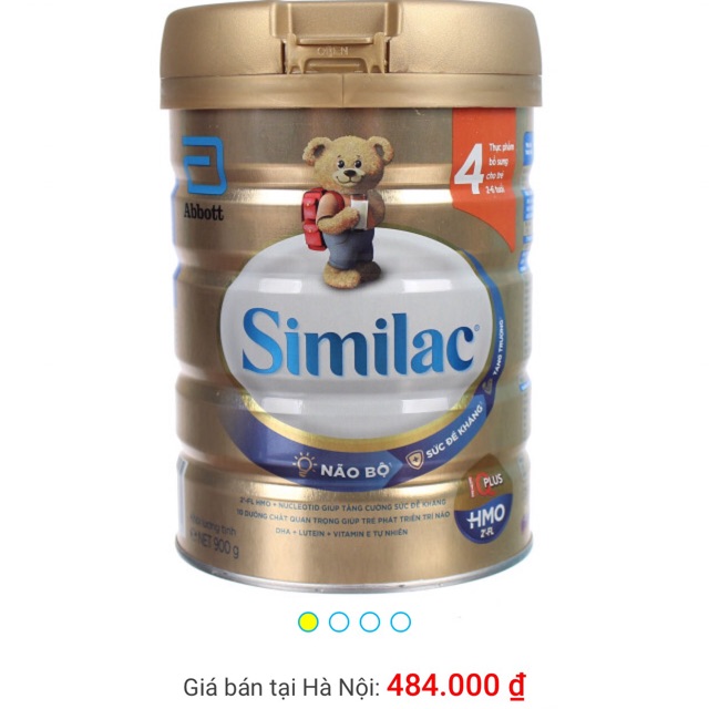 Sữa Similac Eye-Q 4 HMO 900g