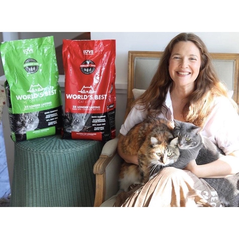 WORLD'S BEST CAT LITTER USA cát vệ sinh hữu cơ từ cây bắp cho mèo
