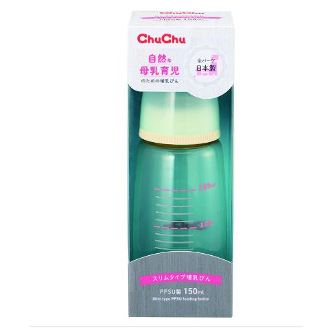 Bình sữa Chuchu 150ml (Nhựa PPSU, BPA free)