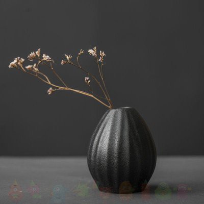 Phong cách Nhật Bản gốm thô bình hoa phong cách cổ điển zen hoa Máy tính để bàn gốm cắm hoa thủy canh hoa nhỏ cắm hàng t
