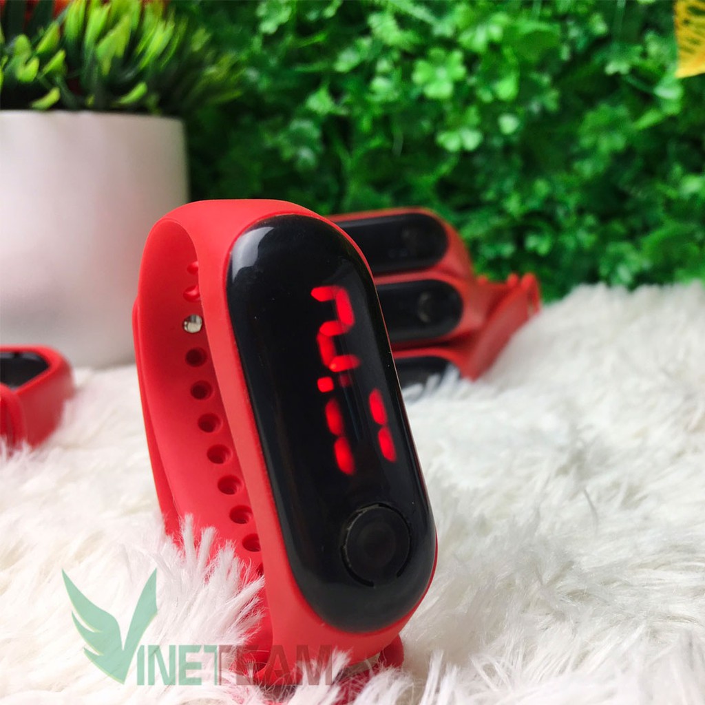 Đồng hồ dây nhựa dẻo Sport LED/Đồng hồ unisex thể thao Ulzzang chống nước mẫu mới cực hot | BigBuy360 - bigbuy360.vn