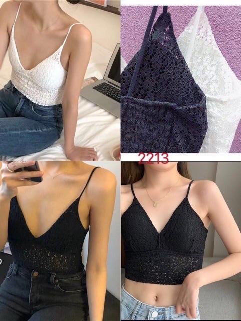 Áo bra croptop dáng mới siêu cưng nè