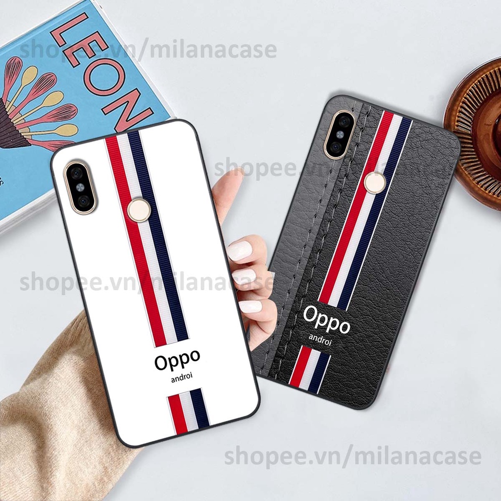 Ốp Xiaomi Redmi Note 5 / Note 6 in giả da phong cách thể thao, cá tính, thời trang