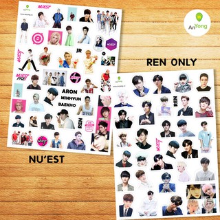 Hình dán sticker NU'EST