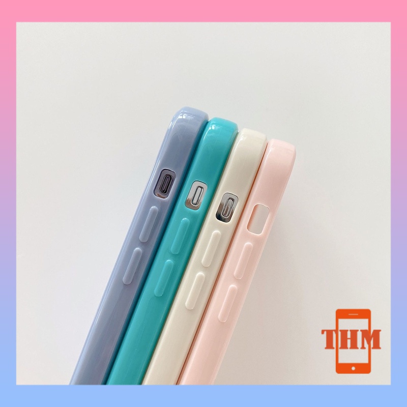 Ốp Điện Thoại Màu Trơn Đơn Giản Cho iphone 11 12 13 promax 6 6plus 6s 6splus 7 7plus 8 8plus se-012