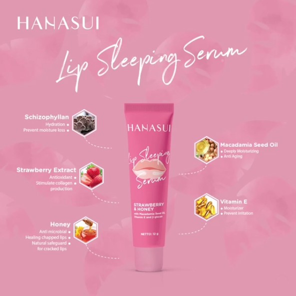 (hàng Mới Về) Serum Dưỡng Môi Khi Ngủ Hanasui | BigBuy360 - bigbuy360.vn