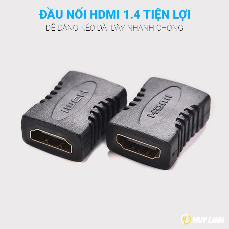 [Mã ELHACE giảm 4% đơn 300K] Đầu nối HDMI 2 đầu âm 1.4 Connect Adapter - Đầu nối HDMI 2 đầu cái